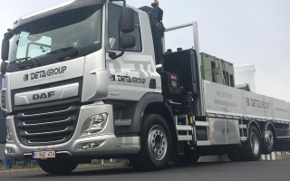 Note nouveau camion prêt pour service!