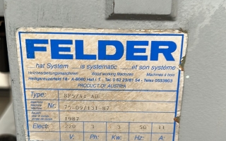 Felder - zz Type onbepaald / onbekend