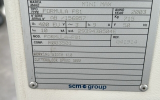 SCM - Formula FS1